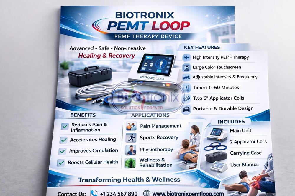 Pulse Electromagnetic Therapy Device for Orthopedic Rehabilitation