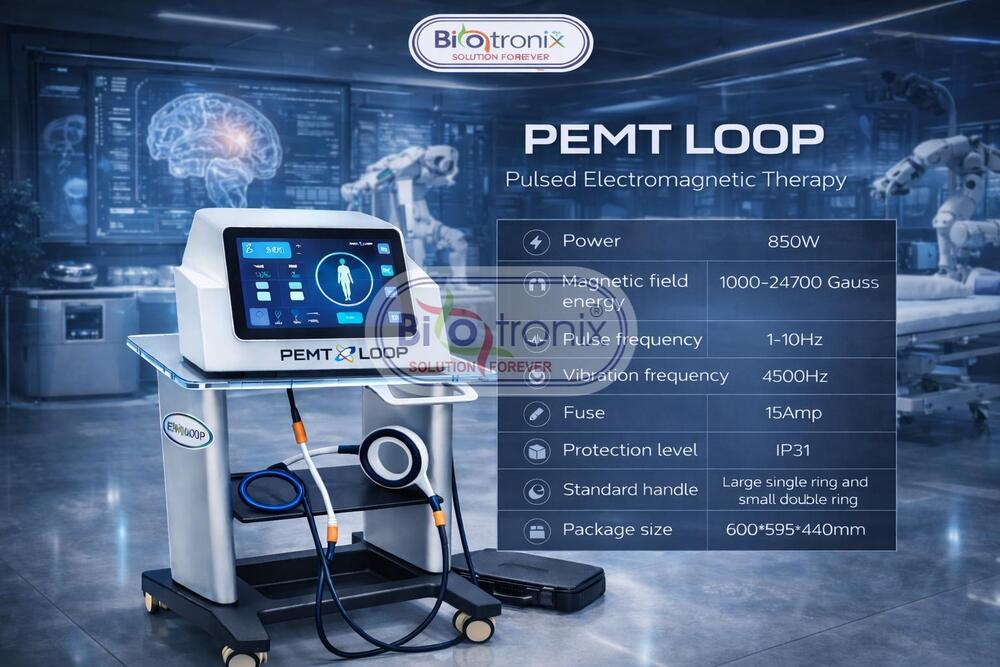 Advanced PEMF Loop Therapy Machine for Physiotherapy Clinics