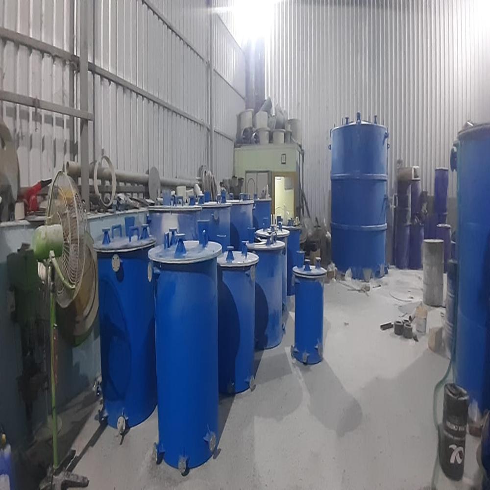 Frp Dosing Tank - 2000 Ltr Capacity, Grey Color | Industrial Application, Standard Size, New Condition, Suitable For Industrial Use