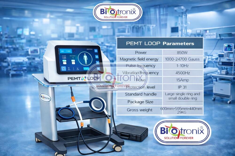 Advanced PEMF Loop Therapy Machine for Physiotherapy Clinics
