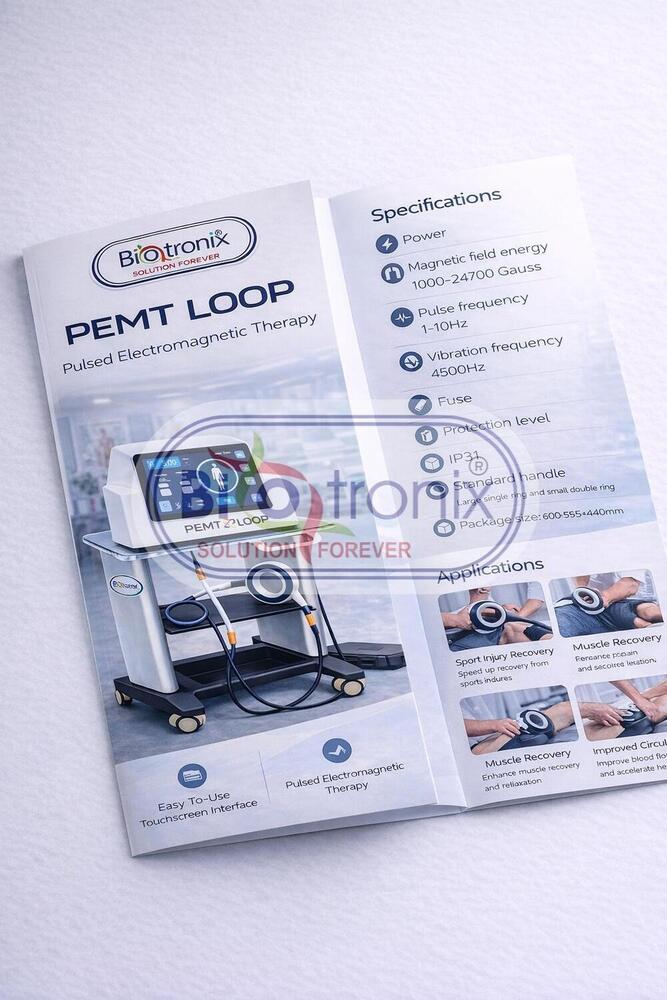 Advanced PEMF Loop Therapy Machine for Physiotherapy Clinics