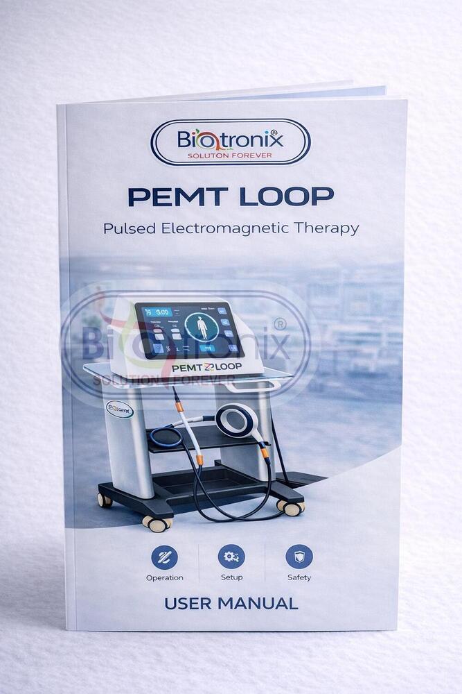 PEMF Loop Therapy Device for Physiotherapy Pain Relief