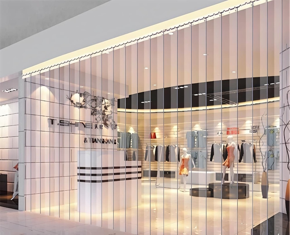 Crystal Clear PVC Strip Curtain