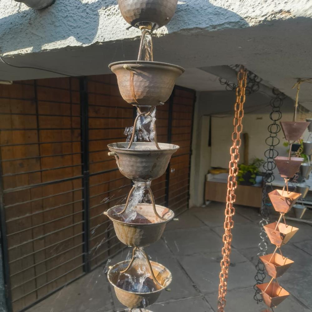Decorative Rain Chain - Material: Metal