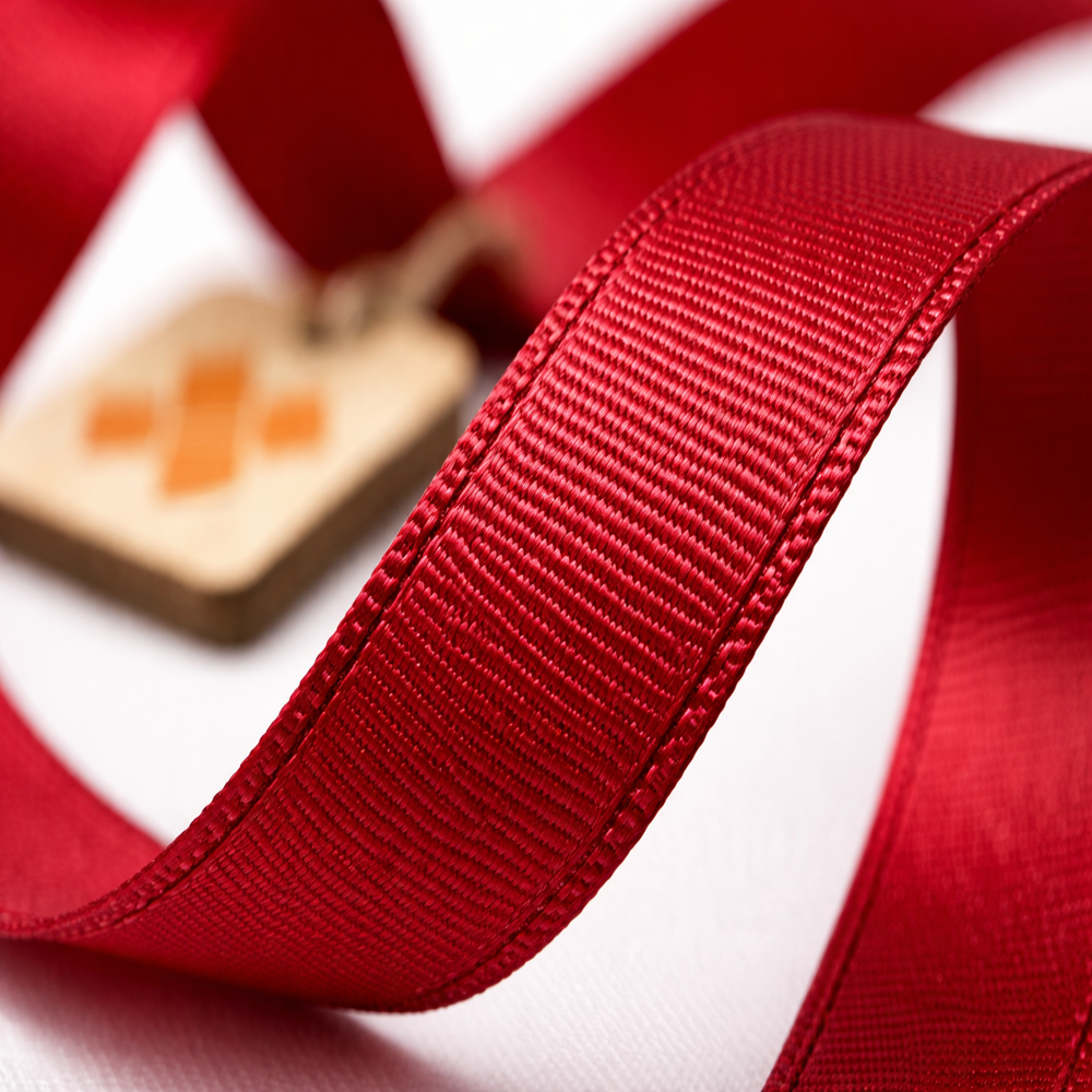 6MM Red Grosgrain Ribbon