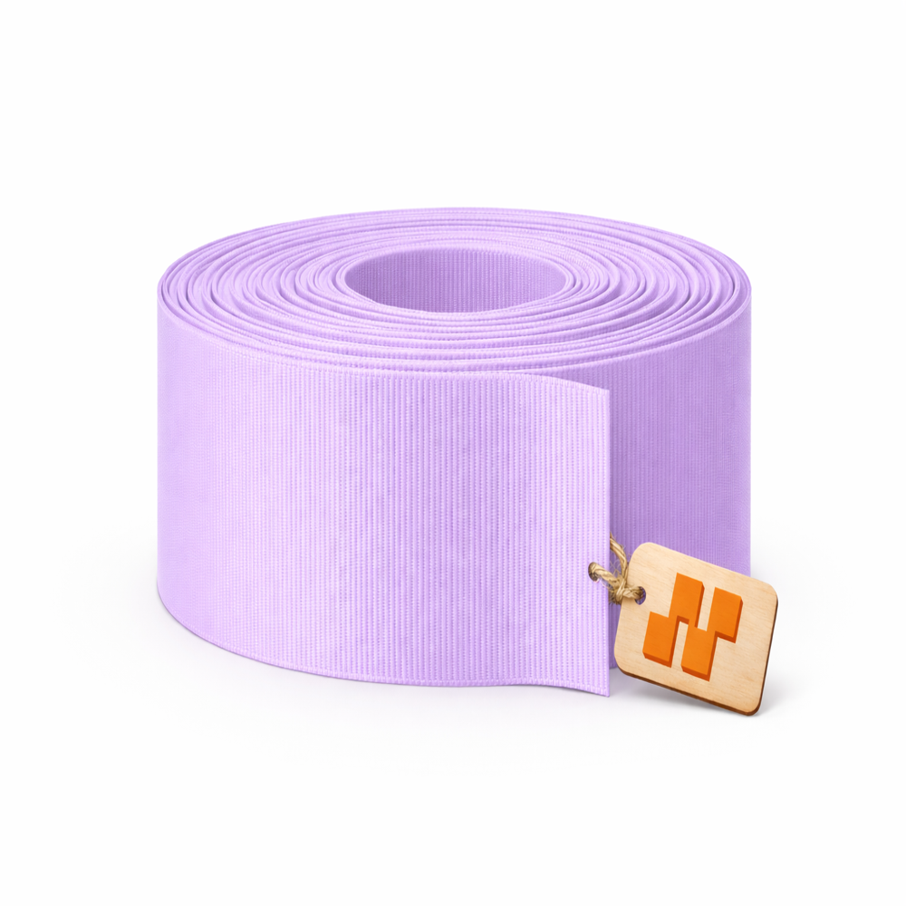 50mm Purple Grosgrain Ribbon