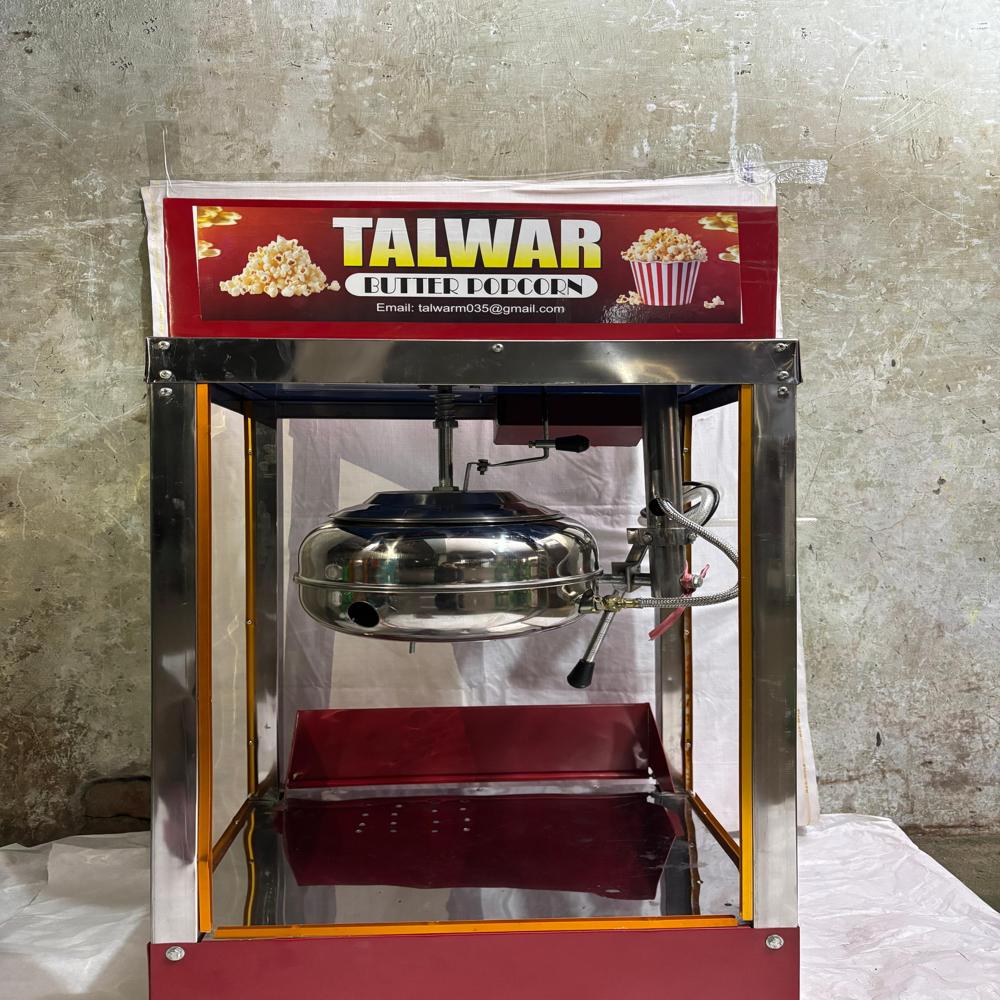 Gas Popcorn Machine