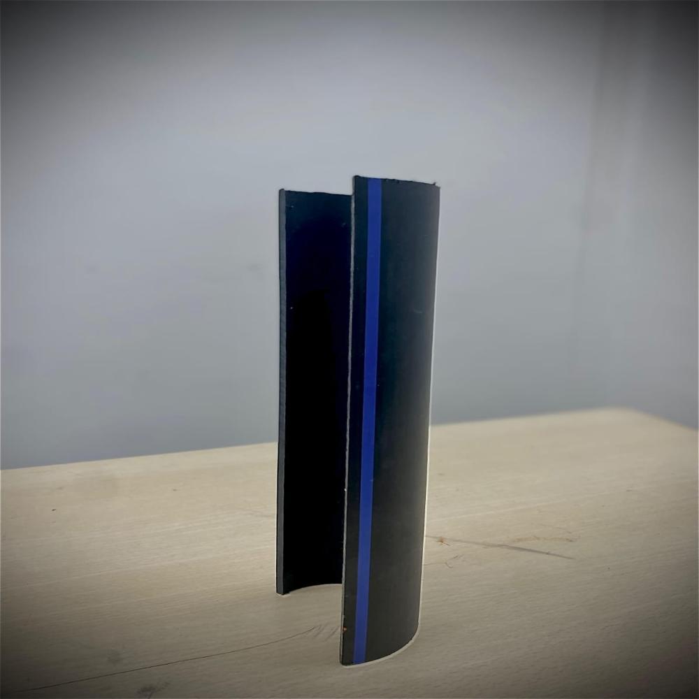 110MM HALF ROUND HIGH DENSITY POLYETHYLENE PIPE