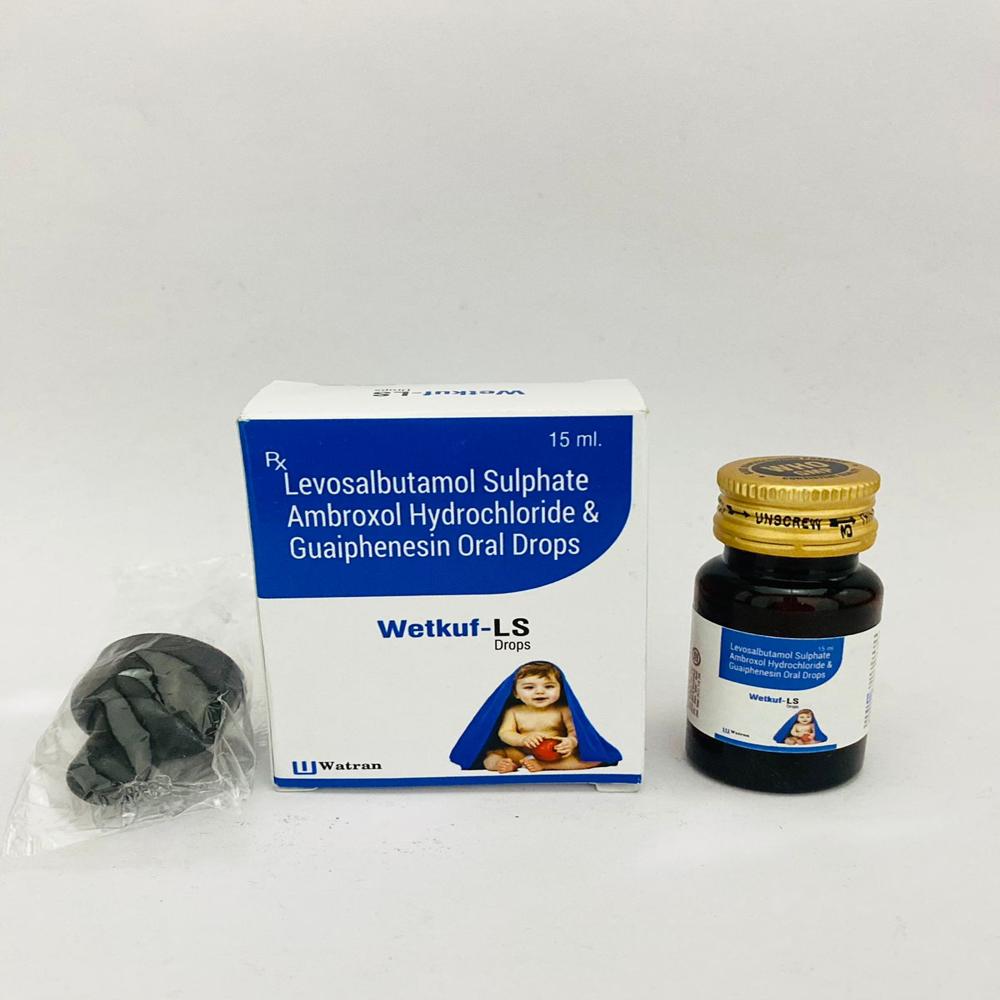Levosalbutamol Sulphate 0.25mg + Ambroxol Hydrochloride 7.5 mg + Guaiphenesin 12.5mg Oral Drops
