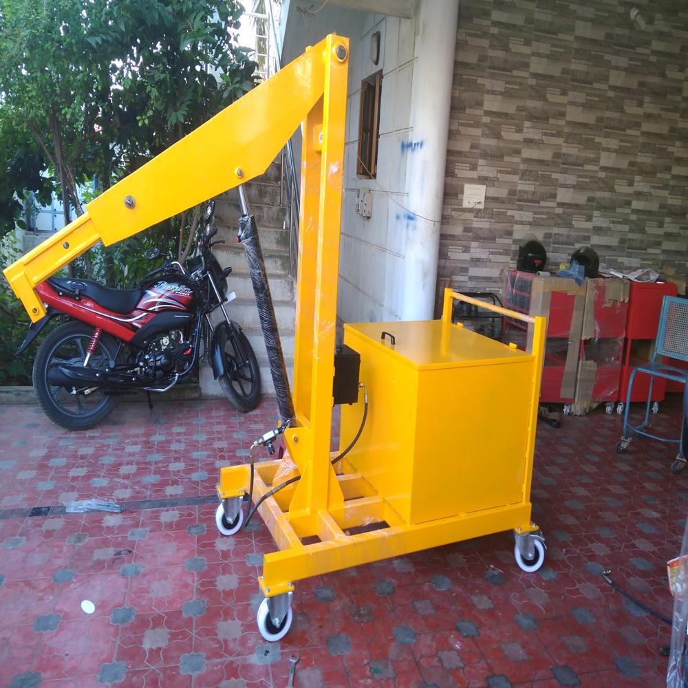 Manual Floor Crane - Material: Stainless Steel