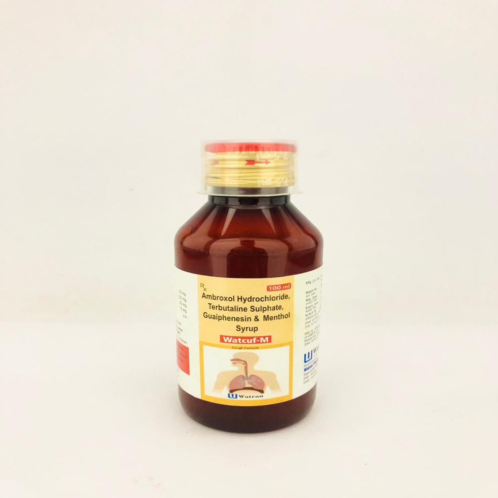 Terbutaline 1.25mg + Ambroxol 15mg + Guaiphenesin 50mg + & Menthol 1mg