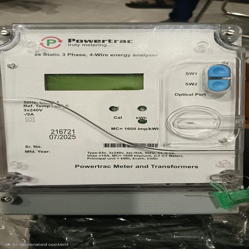 3 PHASE PRE-PAID METER