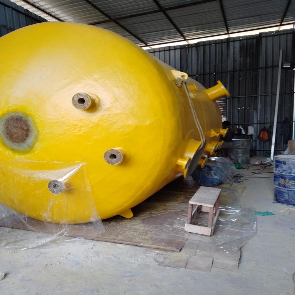 Pp-frp Chemical Storage Tank - Color: Grey