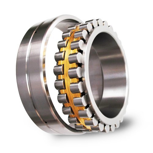 Double Row Cylindrical Roller Bearing - Steel Material, Dimensions 25mm To 360mm | High Load Capacity, Corrosion Resistant, Industrial Use