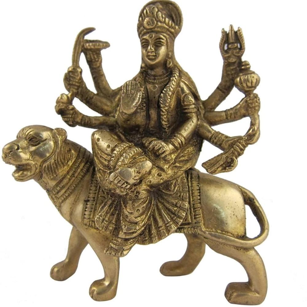 Brass Saraswati