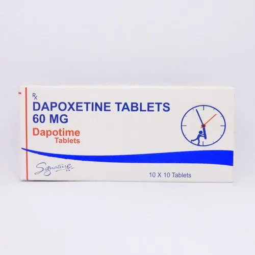 Dapoxetine Tablets 60 mg (Dapotime Tablets)