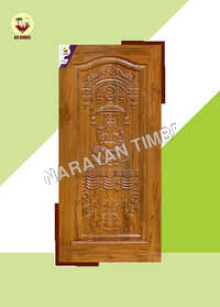 Hk-022 Carving Door Series - Color: Brown