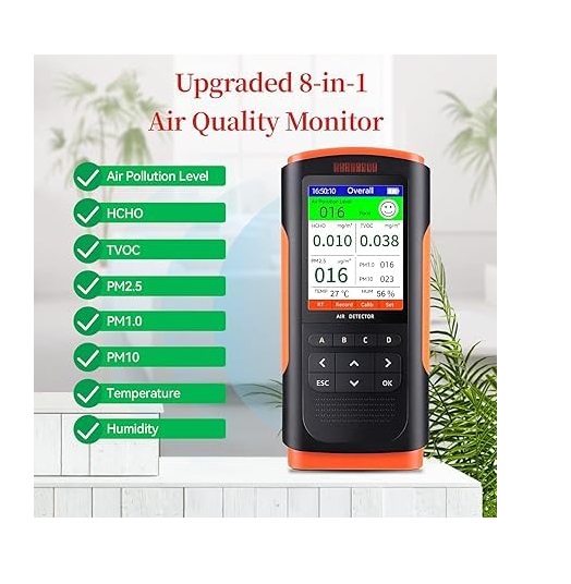 Portable Handheld Air Quality Meter PM 2.5, AQM-02