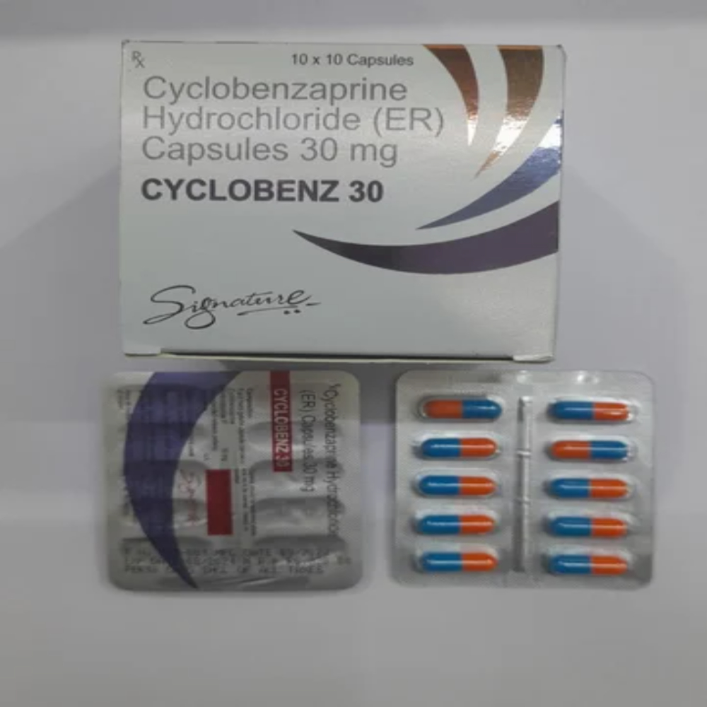 Cyclobenzaprine Hydrochloride (ER) Capsules 30 mg