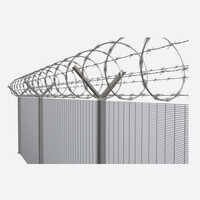 Steel Security Fencing