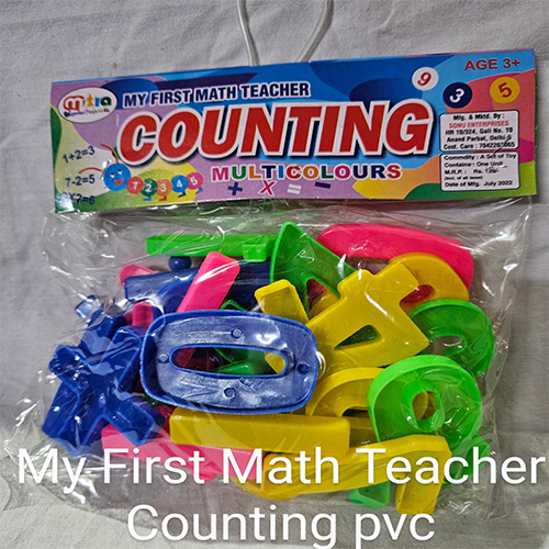 My First Math Teacher Counting PVC