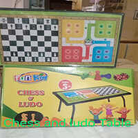 Chess And Ludo Table