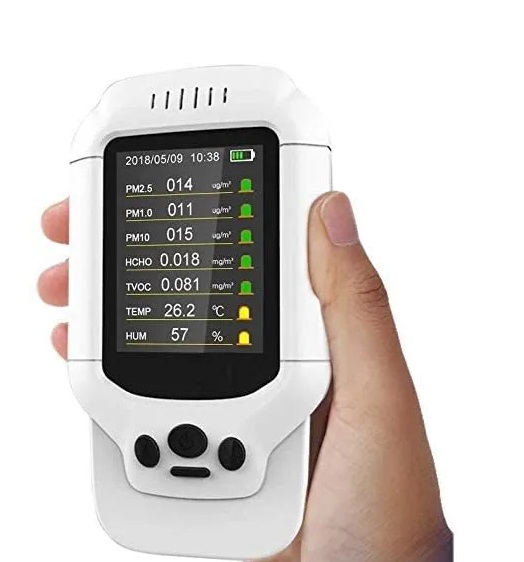 True Sense Indoor Air Quality Monitor, Hcho Formaldehyde Detector, Pm1.0 Pm2.5 Pm10 Particulate, Aqm-06
