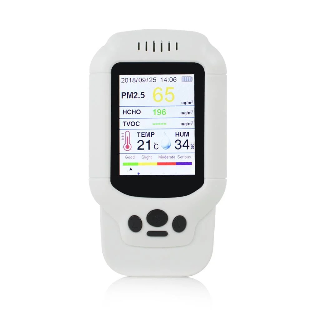 True Sense Indoor Air Quality Monitor, HCHO Formaldehyde Detector, PM1.0 PM2.5 PM10 Particulate, AQM-06