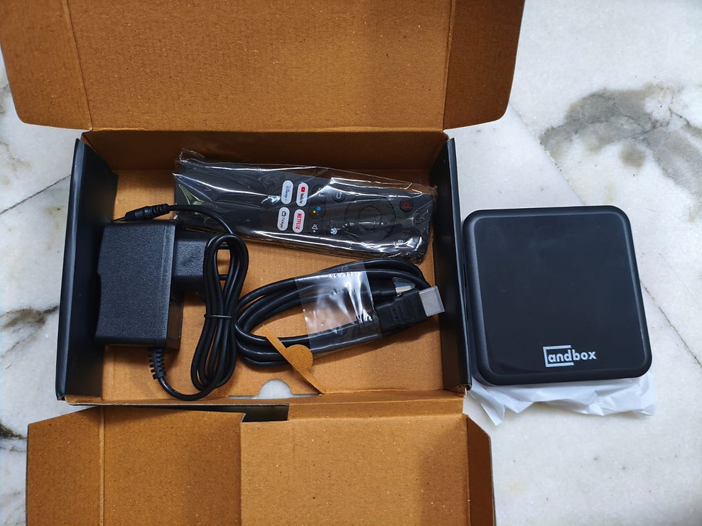 Andbox H618 Wifi6 4K 5G 4gb 64gb Android 12 TV Box with 1 yr warranty