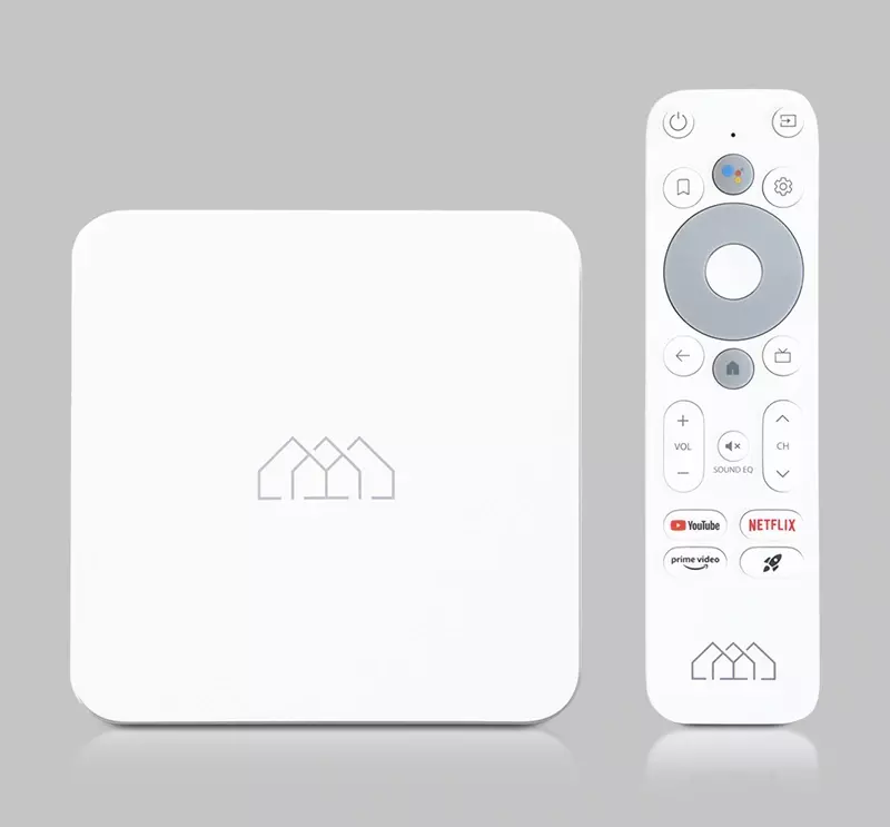 Homatics Google Certified 2Gb Ram 32Gb Rom Android 12 Tv Box - Color: White