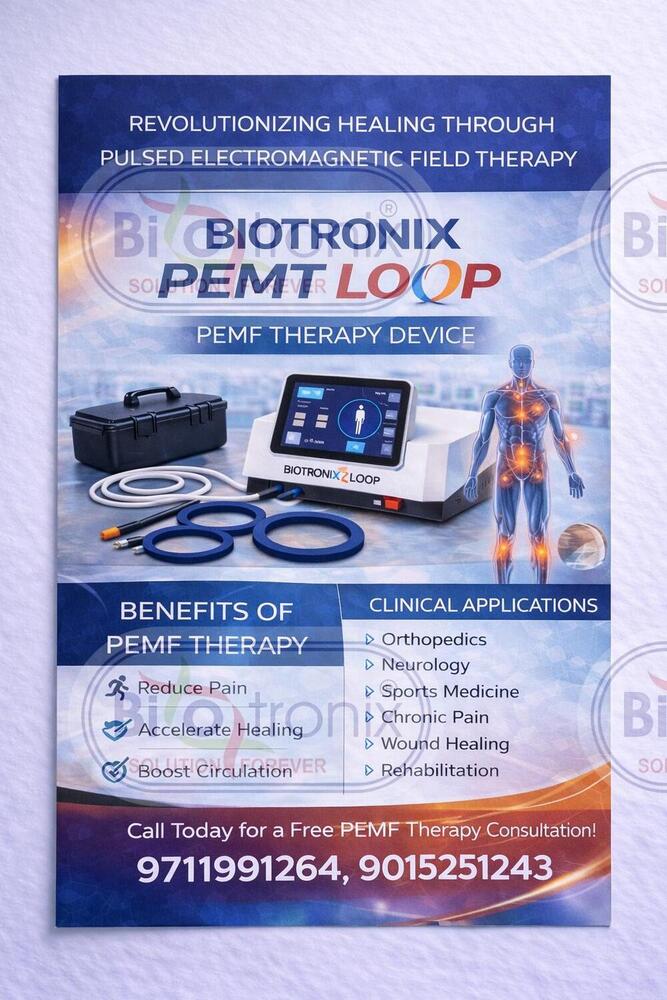 PEMF Loop Therapy Device for Rehabilitation Therapy Clinics