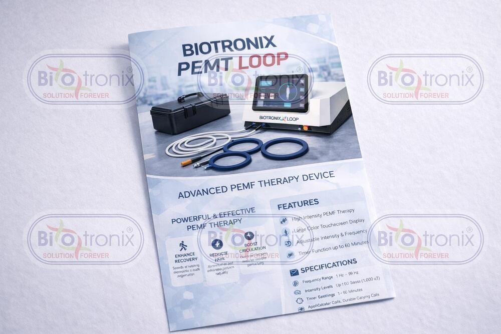 Digital PEMT Loop Therapy Device for Physiotherapy Treatment