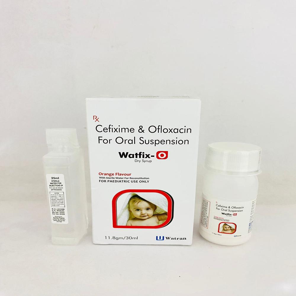 Cefixime 50mg + Ofloxacin 50mg