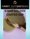 63mm Golden Coated gold cap