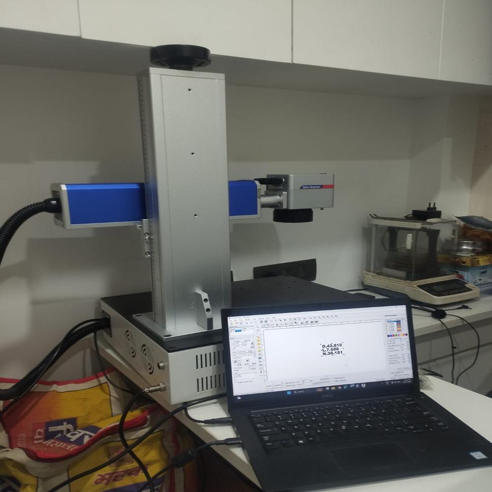 Portable Gold Laser Marking Machine - Accuracy: 100  %
