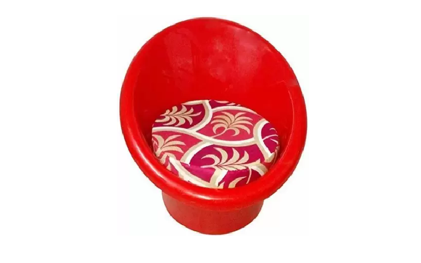 Tub Chair - Color: Red