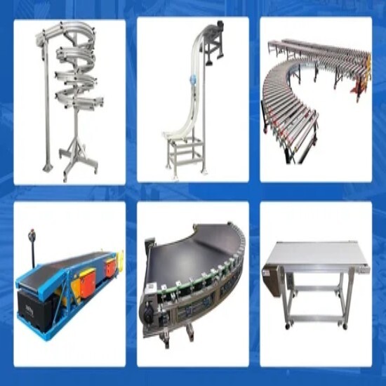 Pallet Conveyors - Belt Type: Pvc/Pu Belt (On Belt Models)