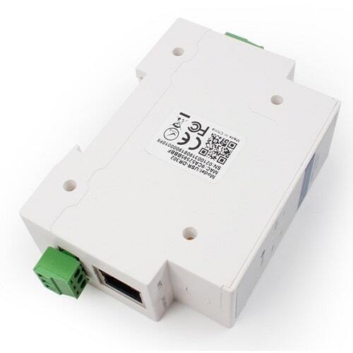 USR-DR301 Din Rail RS232 to Ethernet Converters