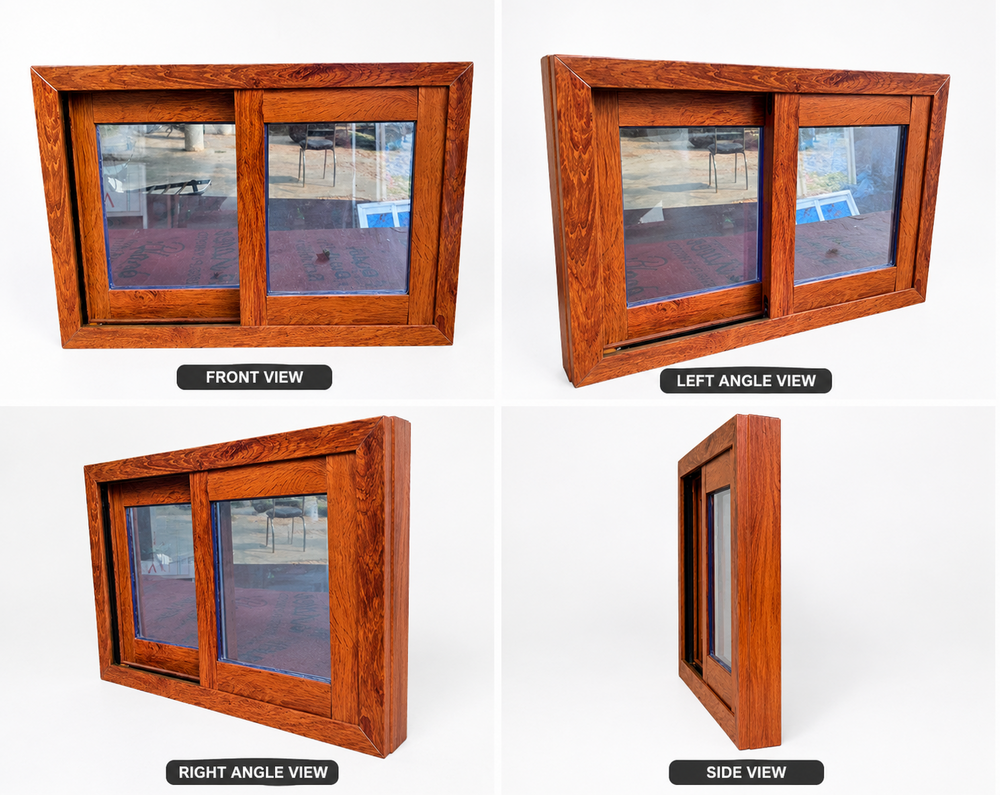 18 Gauge Aluminium 2 Track Sliding Window - Glass Thickness: 5 Mm Millimeter (Mm)
