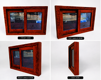 18 Gauge Aluminium 2 Track Sliding Window - Glass Thickness: 5 Mm Millimeter (mm)