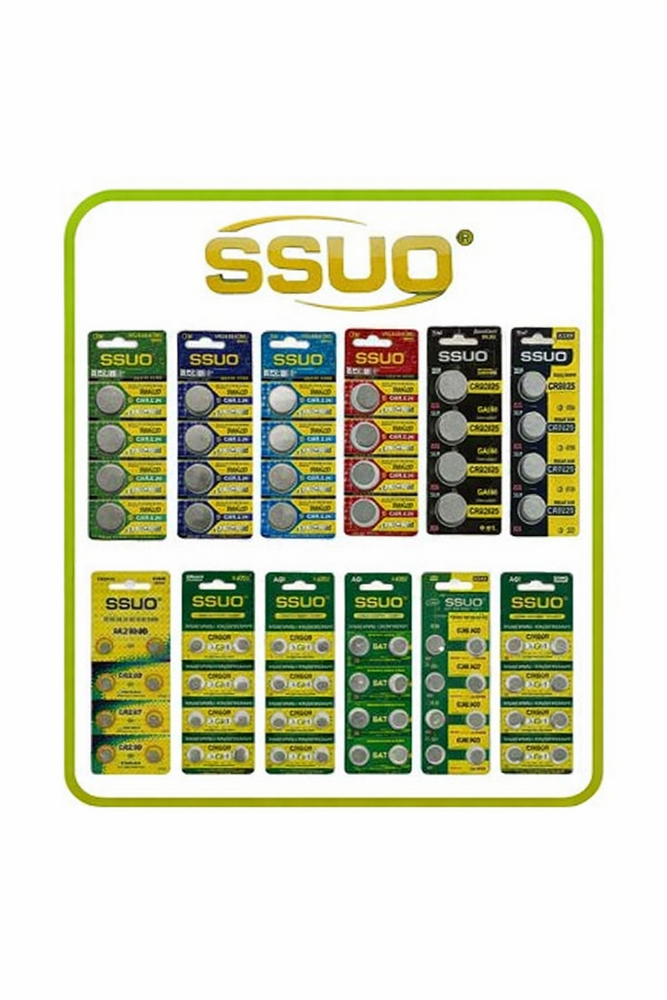 SSUO CR2032 Lithium Coin Battery