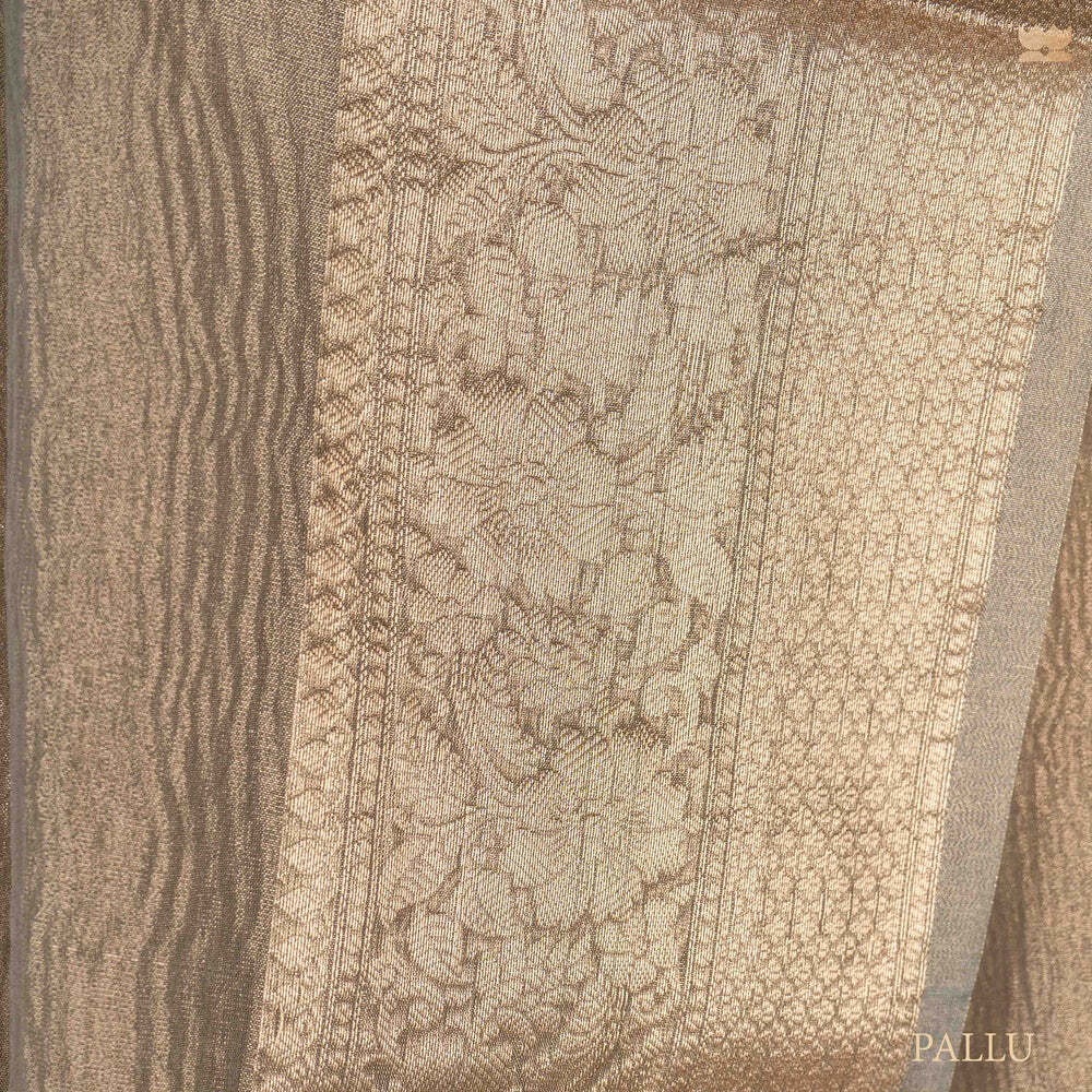 Kanak Crushed Semi Organza Saree