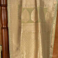 Swarnajaal Georgette Silk Banarasi Saree