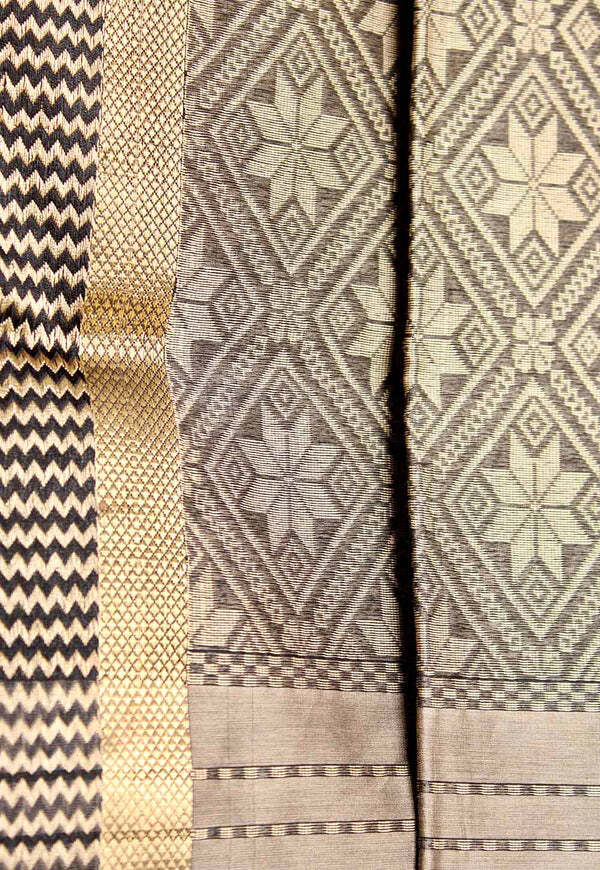 Moss Maheshwari Saree With Detailed Weaving On Pallu & Border