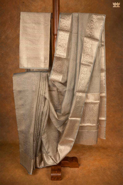 Kanak Crushed Semi Organza Saree