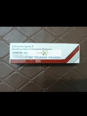 Renocel 4000iu Erythropoietin injection