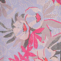 Purple Muse Art Silk Suit with Organza Dupatta