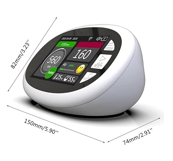True Sense WIFI Air Quality Meter Test, AQM-11