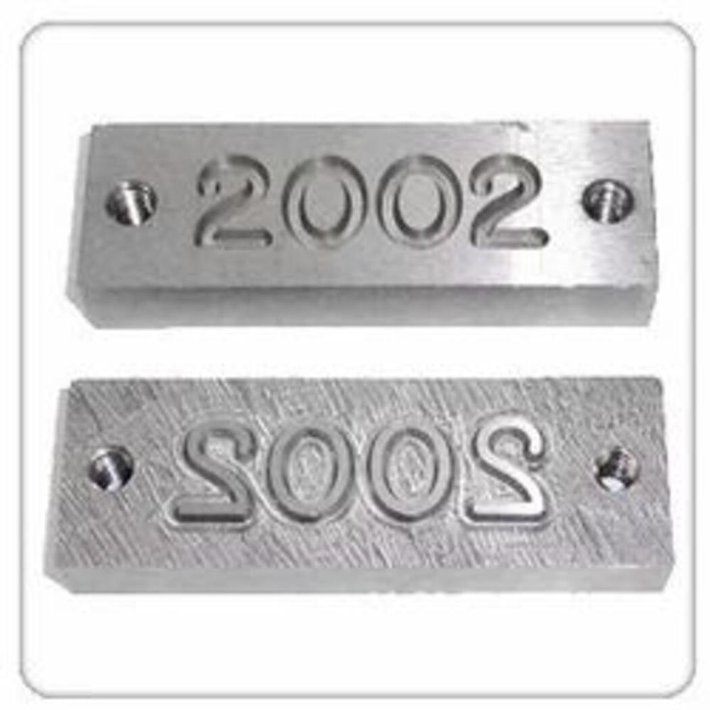 Sheet Metal Embossing - Color: Silver