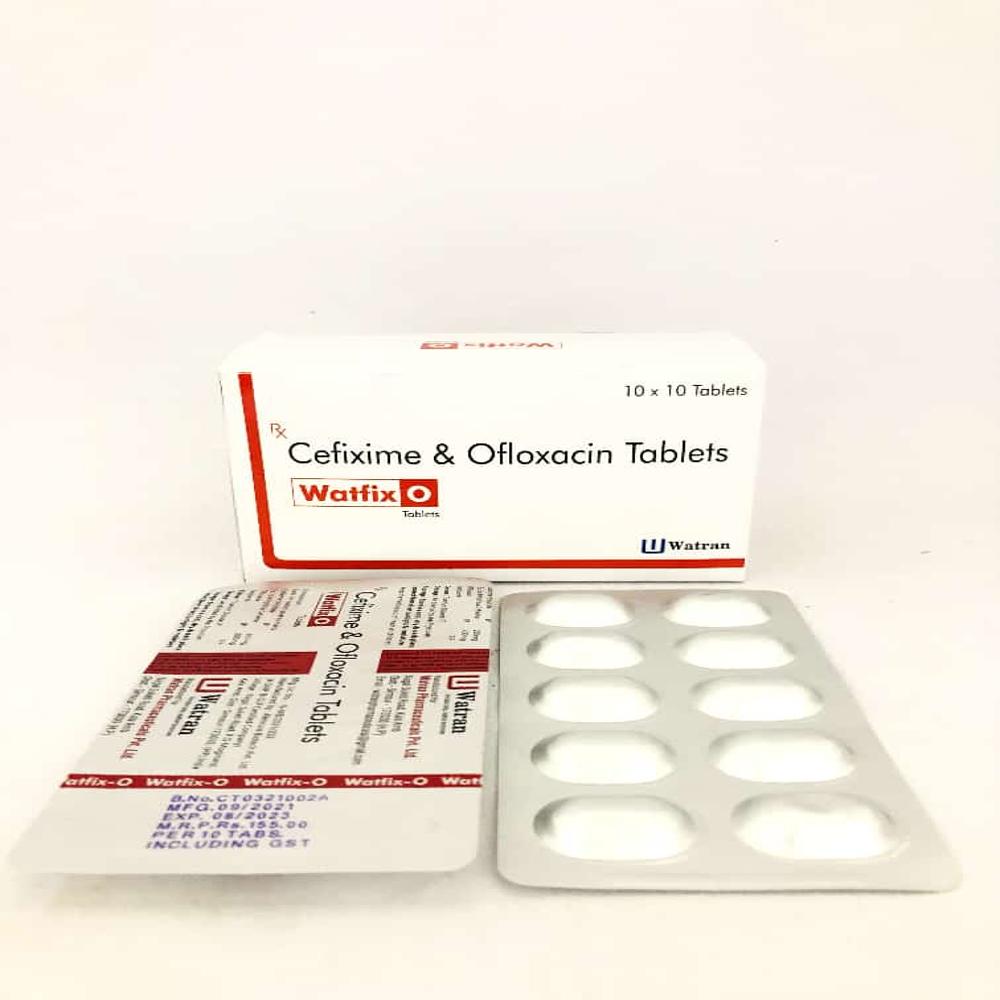  Cefixime Trihydrate 200mg + Ofloxacin 200mg
